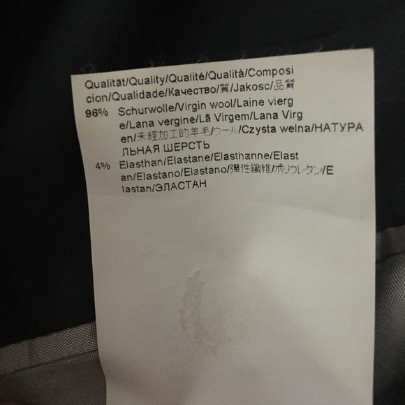 HUGO BOSS Dark Blue Blazer Size 44R - Picture 8 of 8